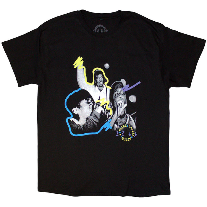 A Tribe Called Quest Paint Black XX-Large T-Shirt