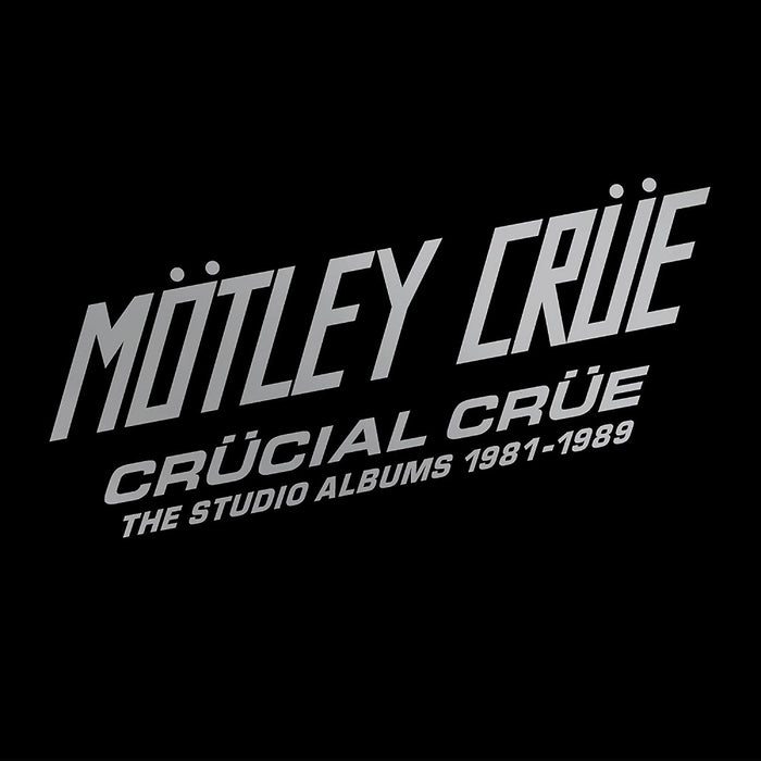 Motley Crue The Studio Albums 1981-1989 Vinyl LP Boxset Splatter Colour