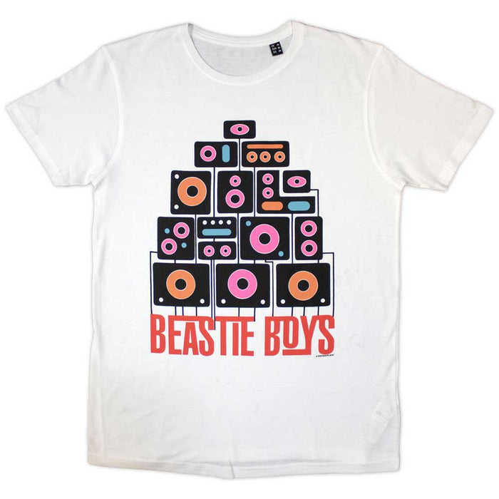 Beastie Boys Tape White Large T-Shirt