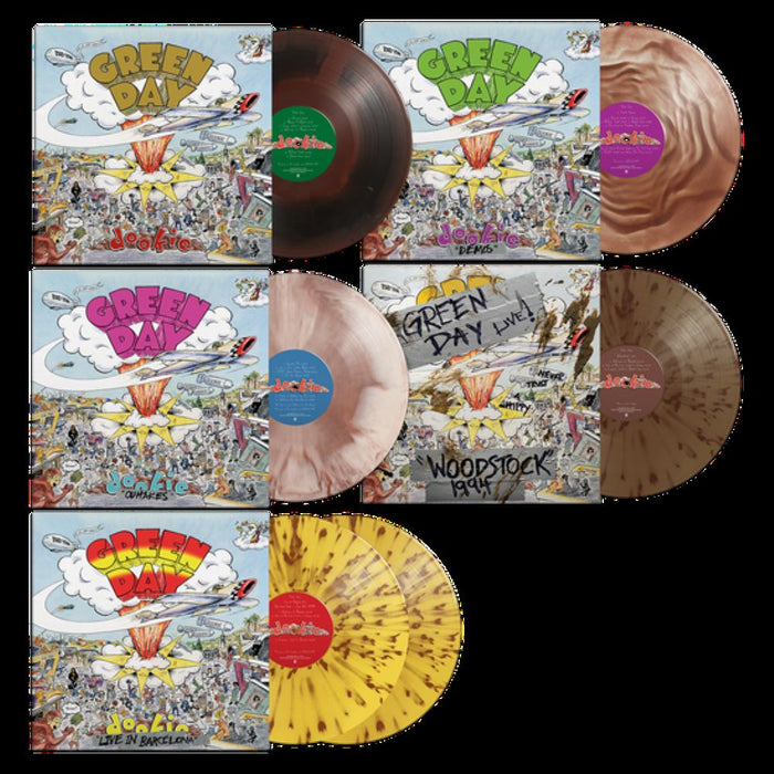 Green Day Dookie Vinyl LP Indies Super Deluxe Boxset 2023