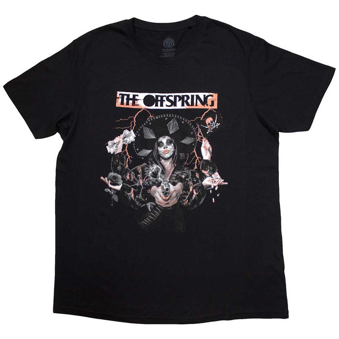 The Offspring Gun Girl Black Large T-Shirt