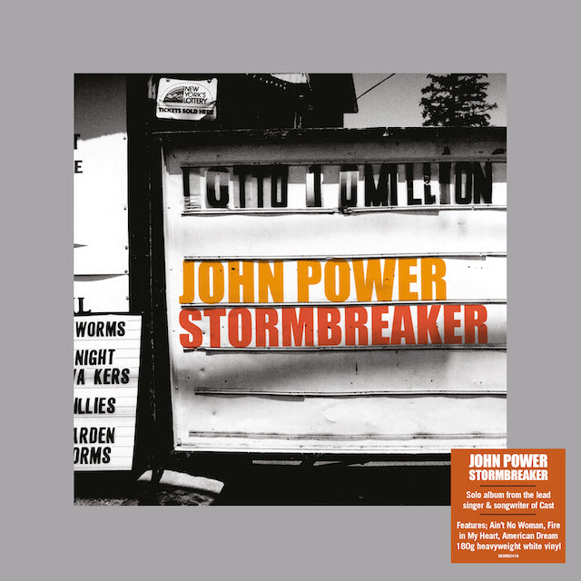 John Power Stormbreaker Vinyl LP White Colour 2020