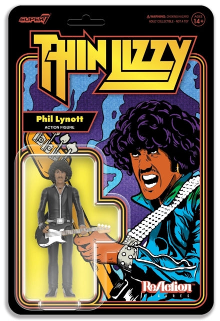 Thin Lizzy ReAction Figures Phil Lynott (Black Leather)