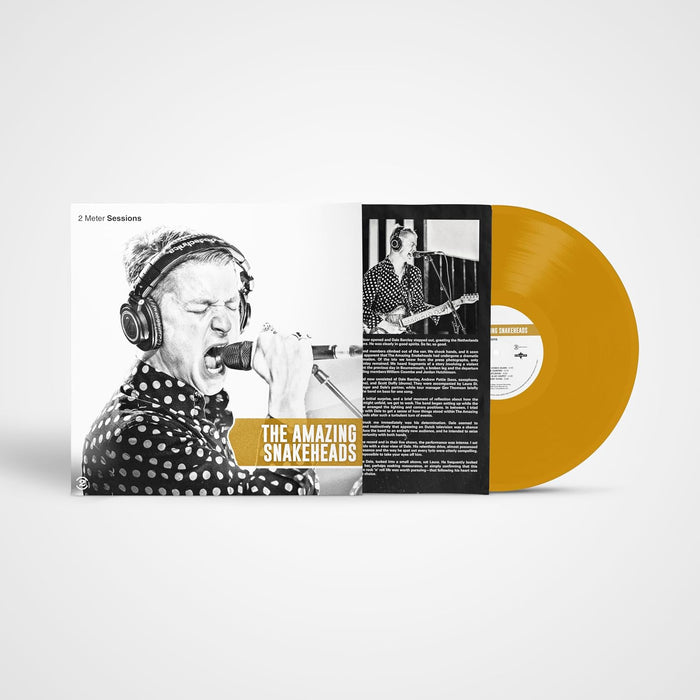 Amazing Snakeheads, The 2 Meter Sessions Vinyl LP Gold Colour 2026