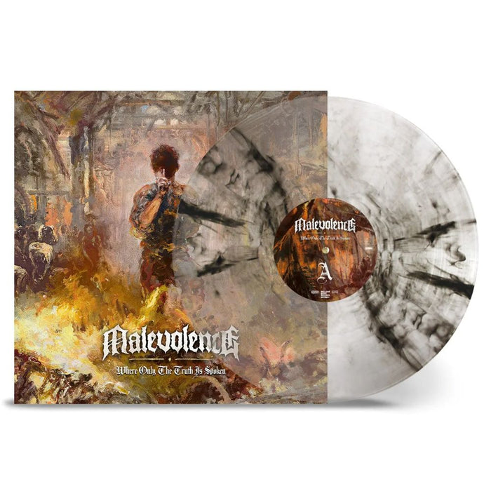 Malevolence Where Only The Truth Is Spoken Vinyl LP Crystal Clear w/ Black Marble Vinyl 2025