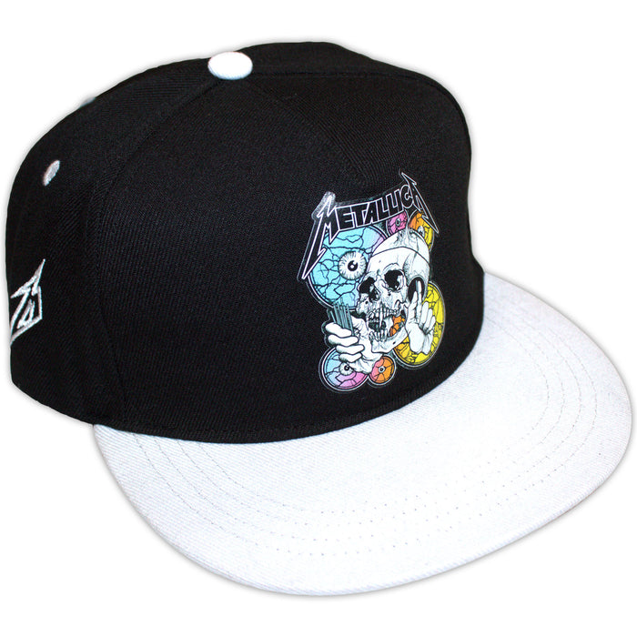 Metallica The Shortest Straw Black & Grey Baseball Cap Hat