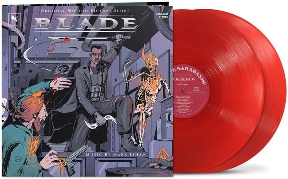 Mark Isham Blade Original Motion Picture Score Vinyl LP Translucent Red Colour 2025