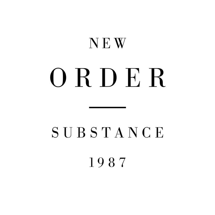 New Order Substance 1987 Vinyl LP Indies Red & Blue Colour 2023