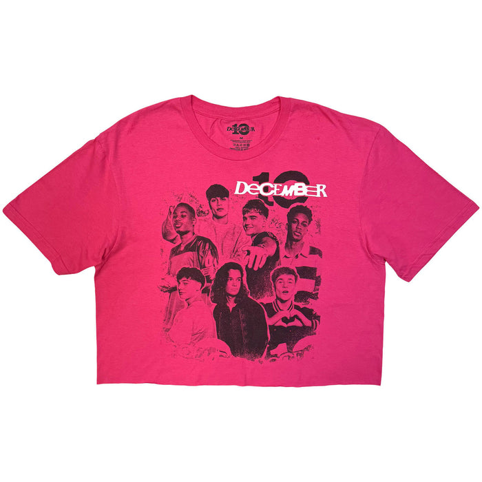 December 10 Montage Group Pink Ladies Crop Top XX-Large T-Shirt