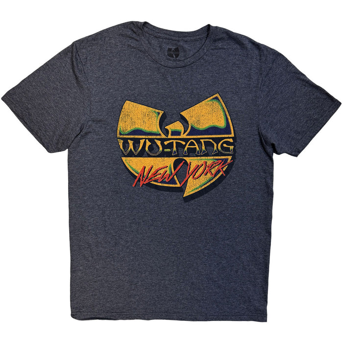 Wu-Tang Clan New York V2 Denim Blue Small T-Shirt