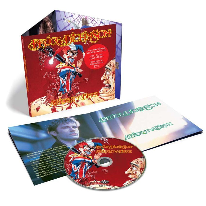 Bruce Dickinson Accident of Birth (2026 Remix) CD NAD