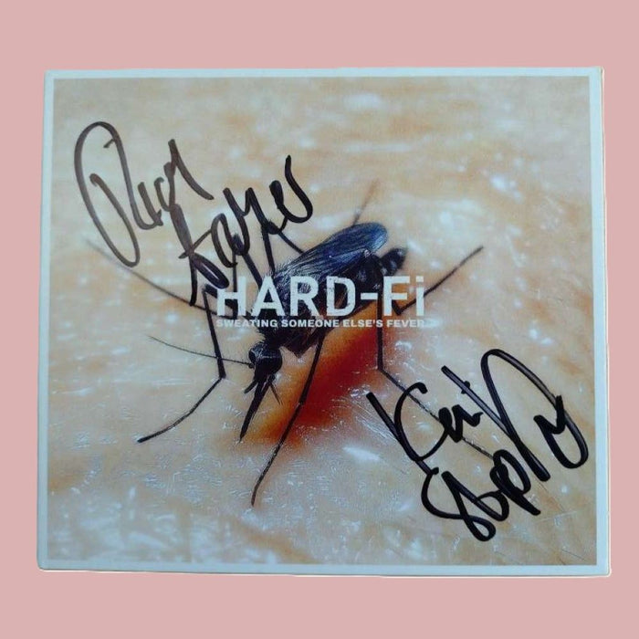 Hard-Fi Sweating Someone Else's Fever CD *SIGNED* 2026