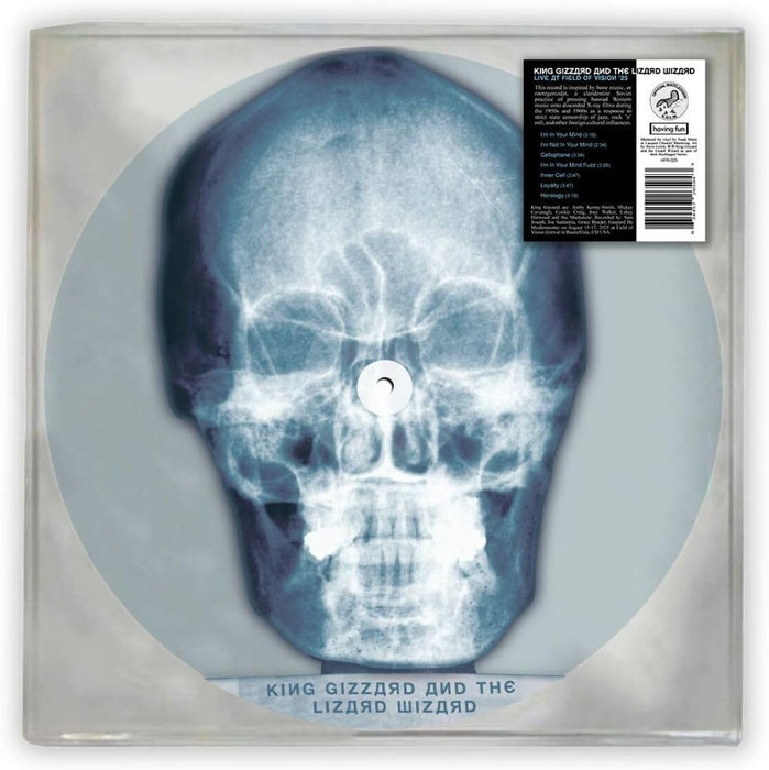 King Gizzard & The Lizard Wizard Skull X-Ray Vinyl LP 2026