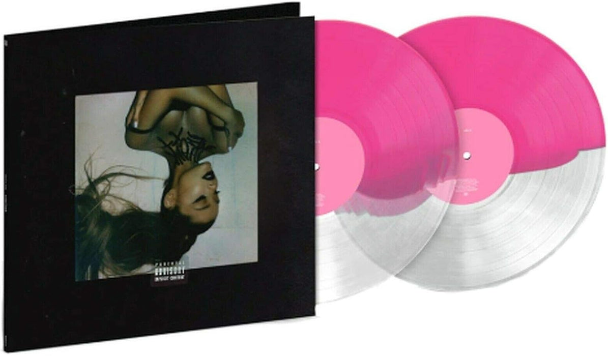 Ariana Grande Thank U Next Vinyl LP Pink & Clear Colour
