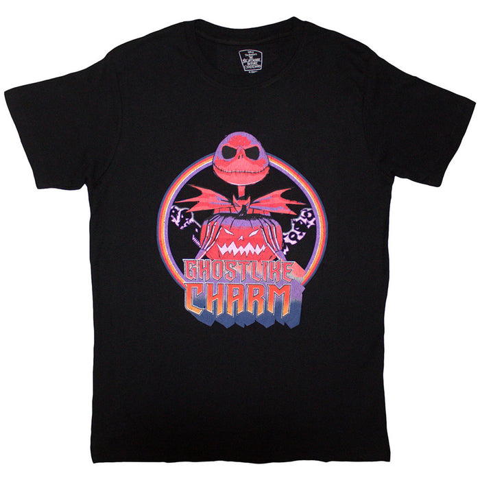 The Nightmare Before Christmas Ghostlike Charm Black X-Large T-Shirt