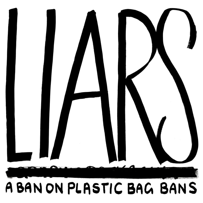 Liars A Ban on Plastic Bag Bans Vinyl LP White Colour Due Out 05/03/27