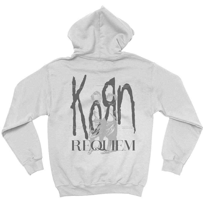 Korn Requiem White Large Hoodie