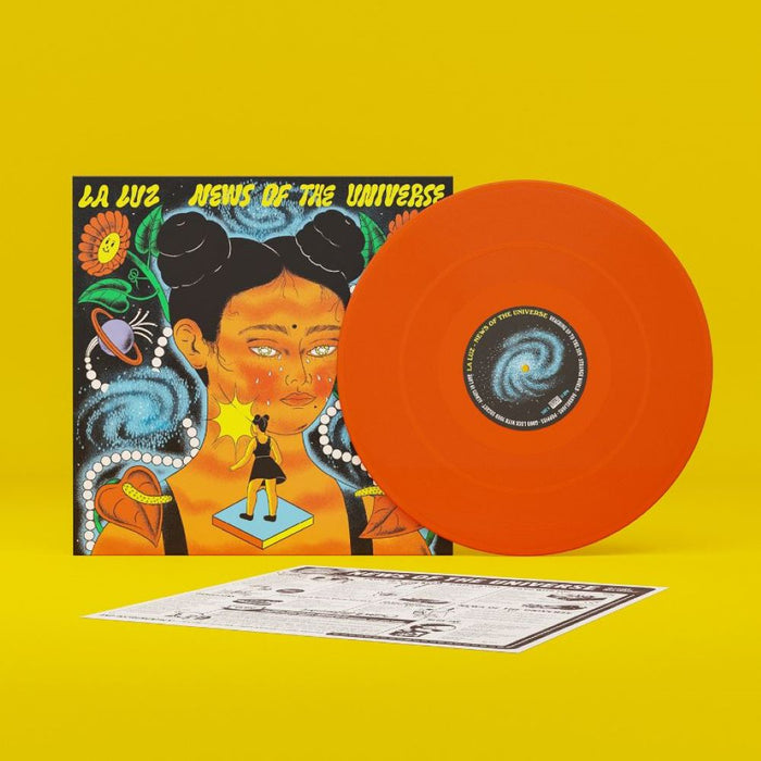 La Luz News of the Universe Vinyl LP Indies Neon Orange Colour 2024