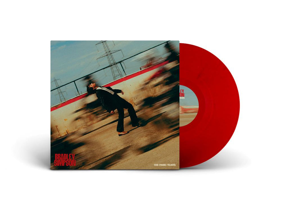 Bradley Simpson The Panic Years Vinyl LP Red Colour 2025