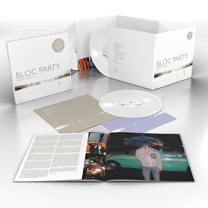 Bloc Party Silent Alarm - 20th Anniversary Vinyl LP Box Set White Colour 2025