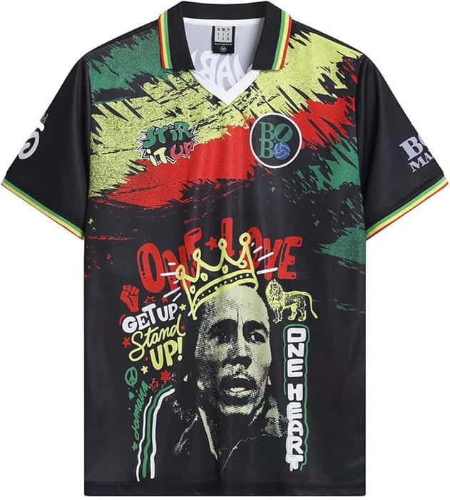 Bob Marley One Love Football Jersey X-Large T-Shirt