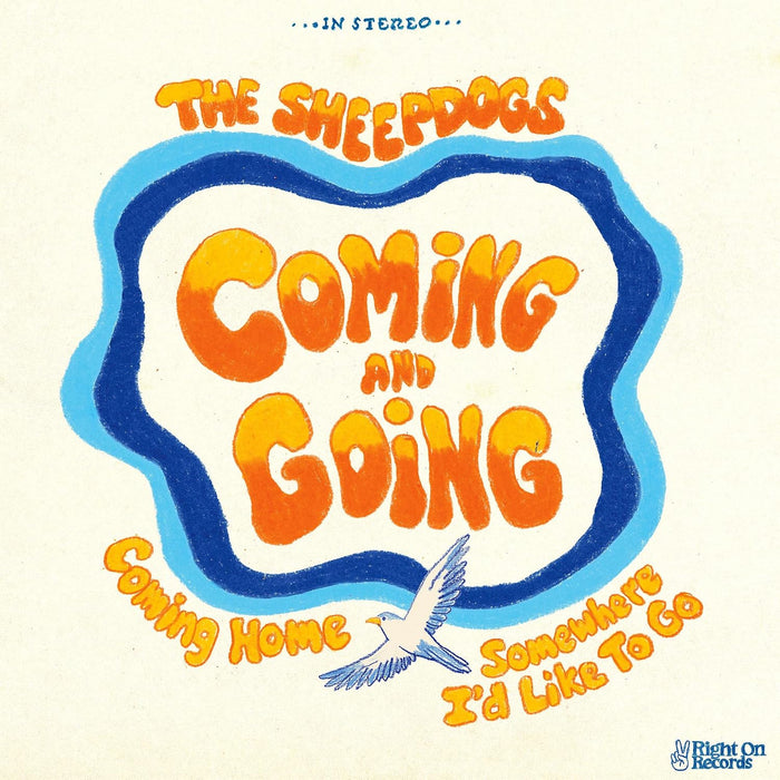 The Sheepdogs Coming and Going Black 10"" Vinyl Single Due Out 23/10/26