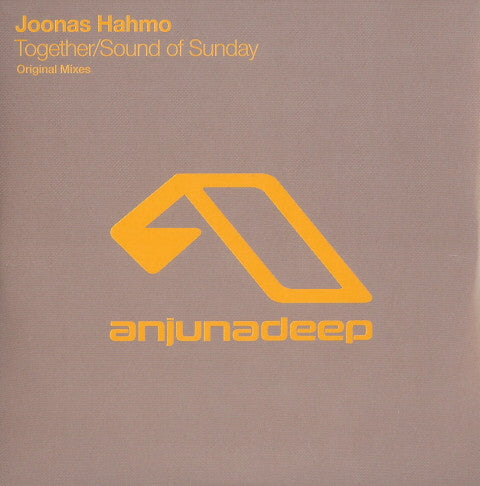Joonas Hahmo Together / Sound Of Sunday 12" Vinyl Single 2007