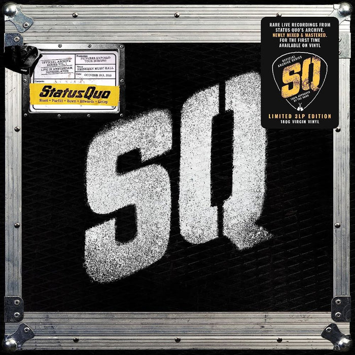 Status Quo Official Archive Series Vol. 1 - Live in Amsterdam Vinyl LP 2023