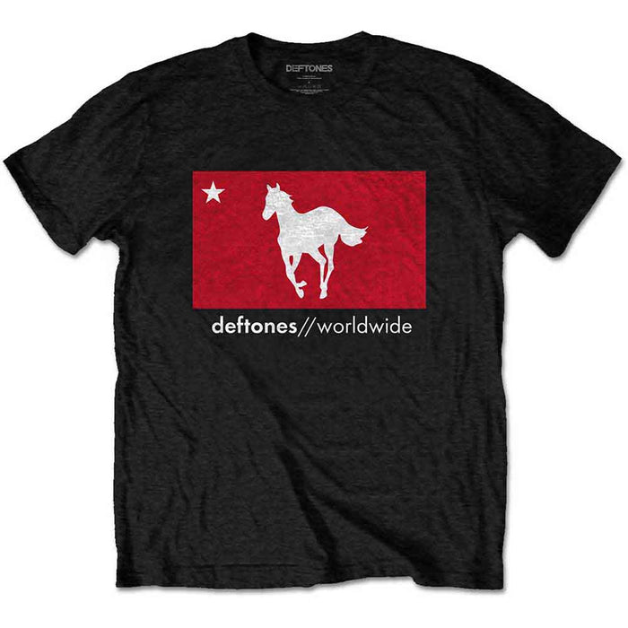 Deftones Star & Pony Black Large T-Shirt