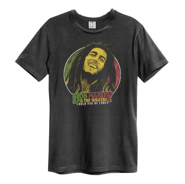 Bob Marley Could You Be Loved Charcoal Grey Large T-Shirt