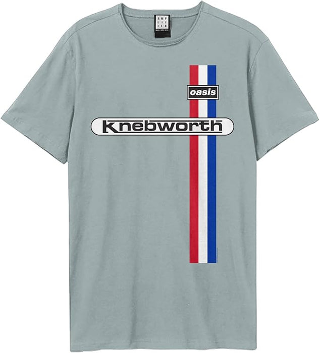 Oasis Knebworth Vintage Blue Small T-Shirt