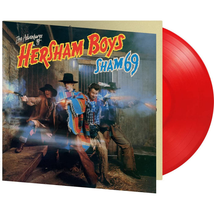 Sham 69 The Adventures Of Hersham Boys Vinyl LP Red Colour 2026