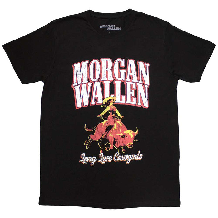 Morgan Wallen Long Live Cowgirls Black XX-Large T-Shirt