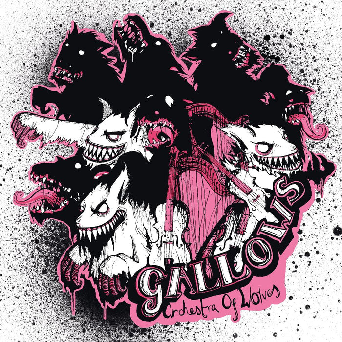 Gallows Orchestra Of Wolves Vinyl LP Indies Pink & Black Splatter Colour Due Out 06/11/26