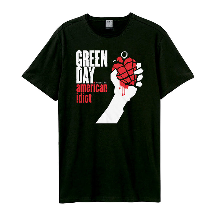 Green Day American Idiot Amplified Black X-Large Unisex T-Shirt