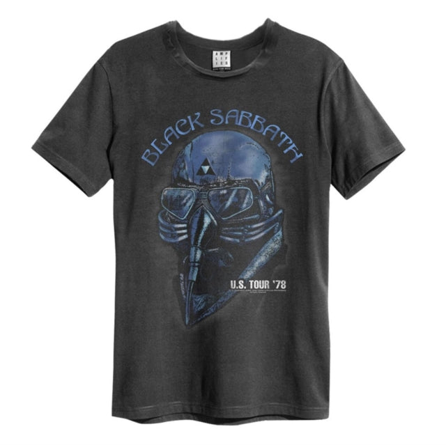 Black Sabbath 78 Tour Charcoal Grey Small T-Shirt