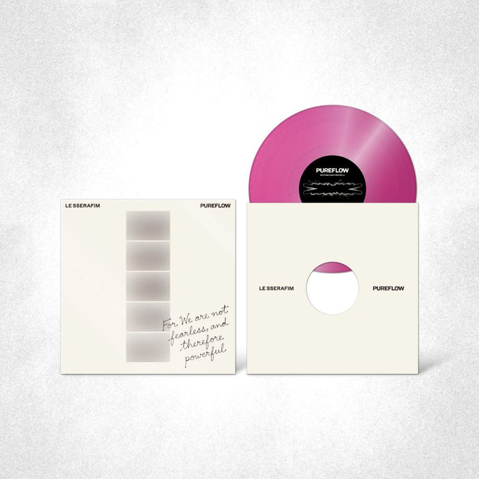 LE SSERAFIM 2nd Studio Album ‘PUREFLOW’ pt.1 Vinyl LP Hot Pink Glitter Colour 2026