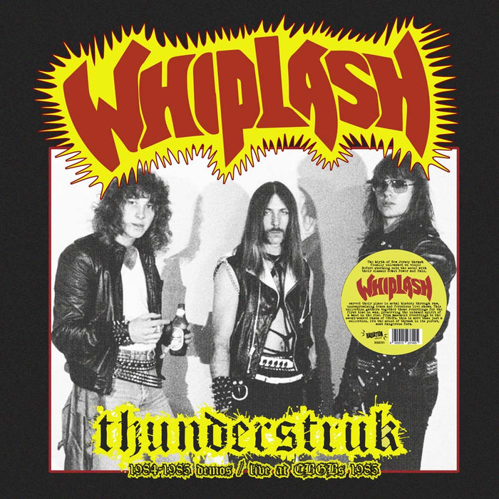Whiplash Thunderstruk: 1984-1985 Demos / Live At Cbgb's 1983 Vinyl LP Due Out 12/12/25