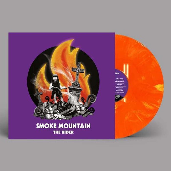 Smoke Mountain The Rider Vinyl LP Orange With Yellow Swirl Colour 2025