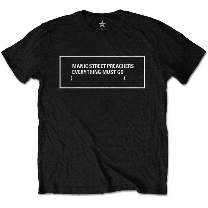 Manic Street Preachers Everything Must Go Black Small Unisex T-Shirt