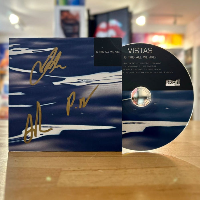Vistas Is This All We Are? CD *SIGNED* 2023