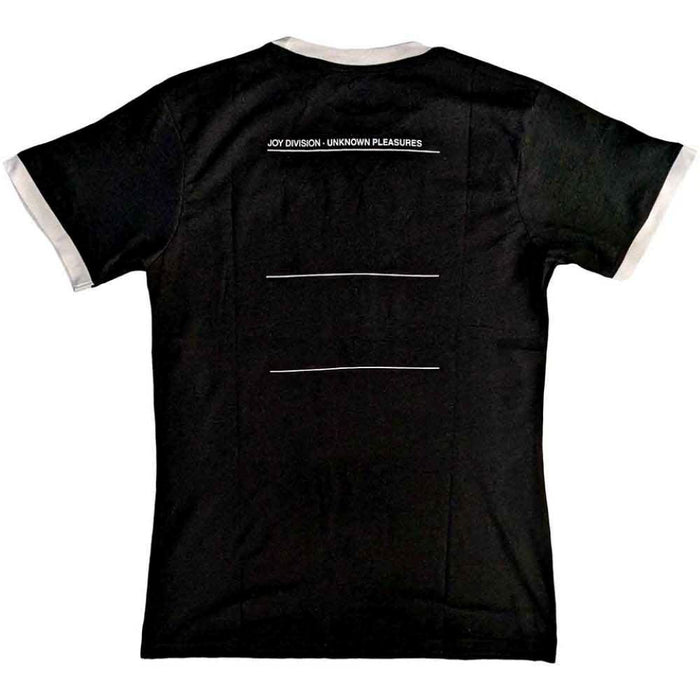 Joy Division Unknown Pleasures Ringer Black Large T-Shirt