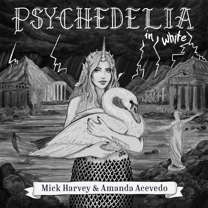 Mick Harvey & Amanda Acevedo Psychedelia in White Vinyl LP White Colour 2026