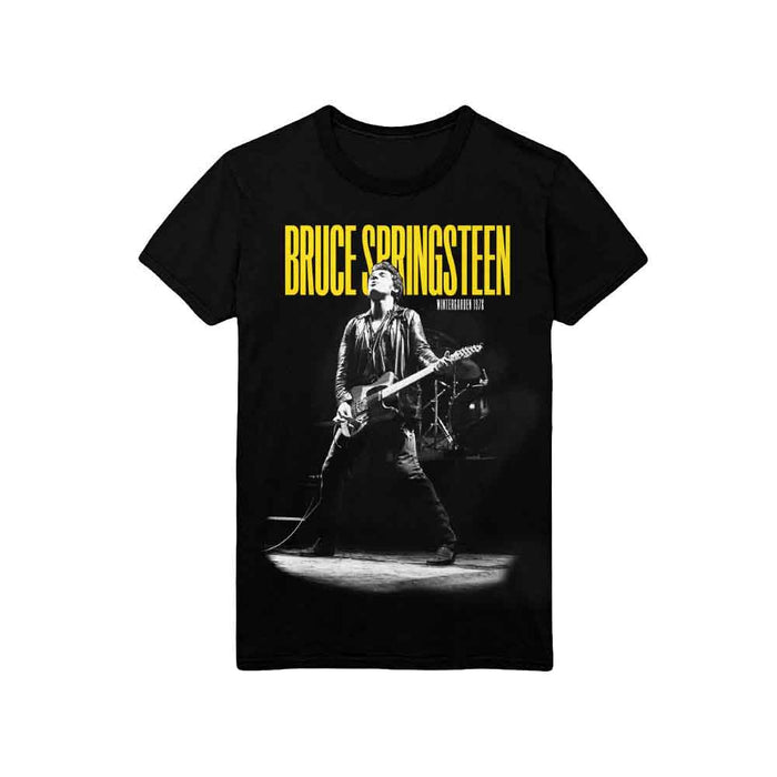 Bruce Springsteen Winterland Ballroom Guitar Black Small T-Shirt