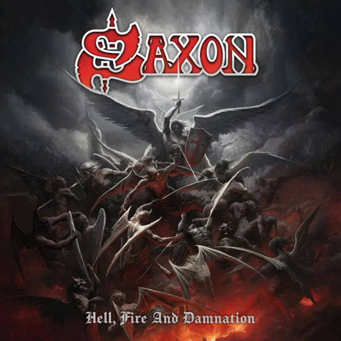 Saxon Hell, Fire And Damnation Vinyl LP Red Colour 2024