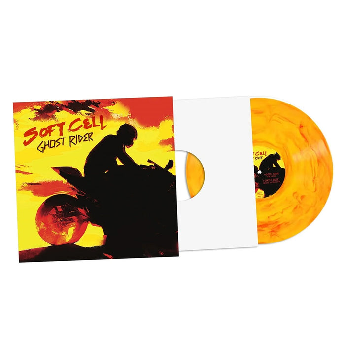 Soft Cell Ghost Rider Vinyl LP Night Flame Marble Colour 2025
