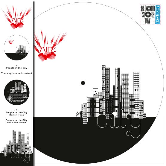 Air People In The City 12" Vinyl Picture Disc RSD 2021