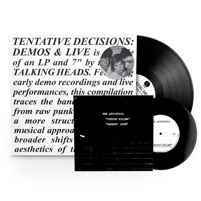 Talking Heads Tentative Decisions: Demos & Live Vinyl LP & 7" 2026