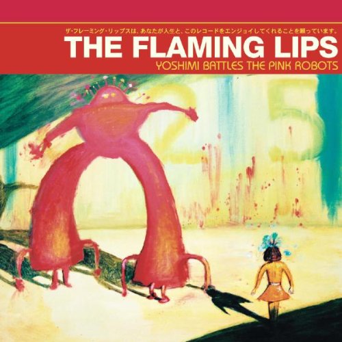 The Flaming Lips Yoshimi Battles The Pink Robots Vinyl LP Red Colour 2002