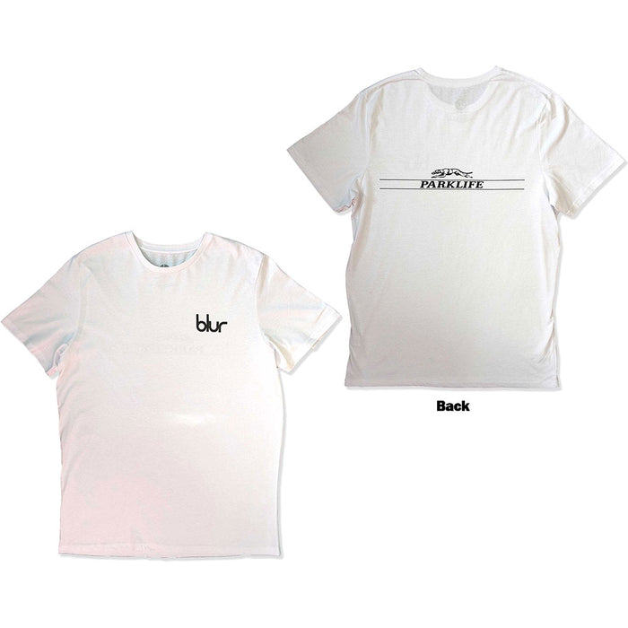 Blur Parklife White Small T-Shirt
